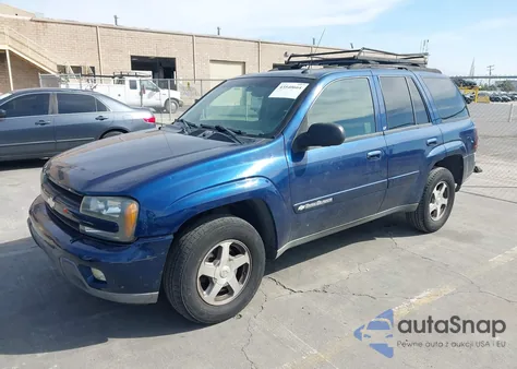 2004 Chevrolet Trailblazer Lt z USA, uszkodzony, nr VIN 1GNDT13S742119550